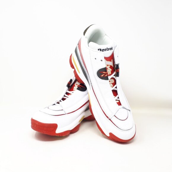 Reebok The Answer DMX OG GX6330 Allen Iverson Basketball Shoe Mens White Red NEW - Picture 10 of 12